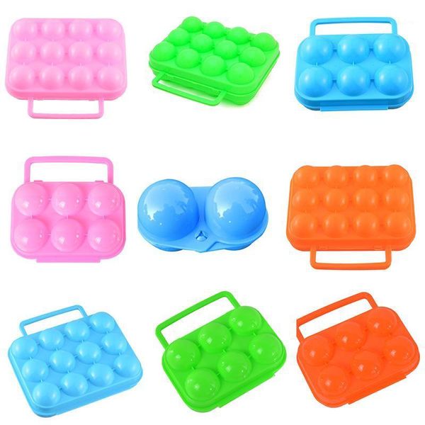 

egg holder storage container shockproof portable egg container for outdoor picnic camping and travel1