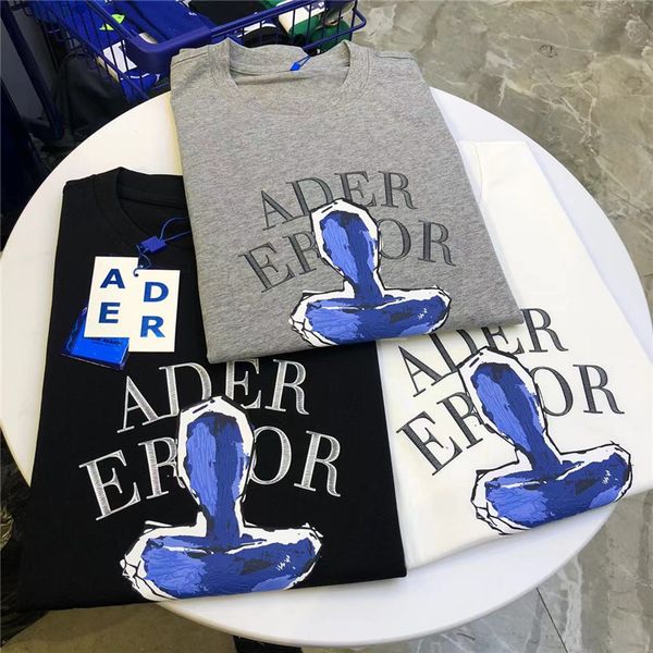 

t-shirt men women embroidery tee loose short sleeve 2022ss, White;black