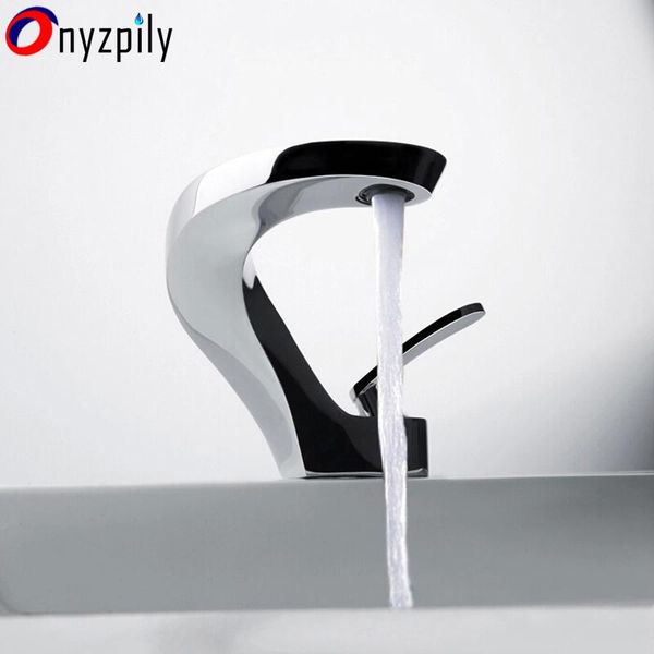

bathroom sink faucets basin faucet and cold water modern washbasin design single hanle hole mixer waterfall tap