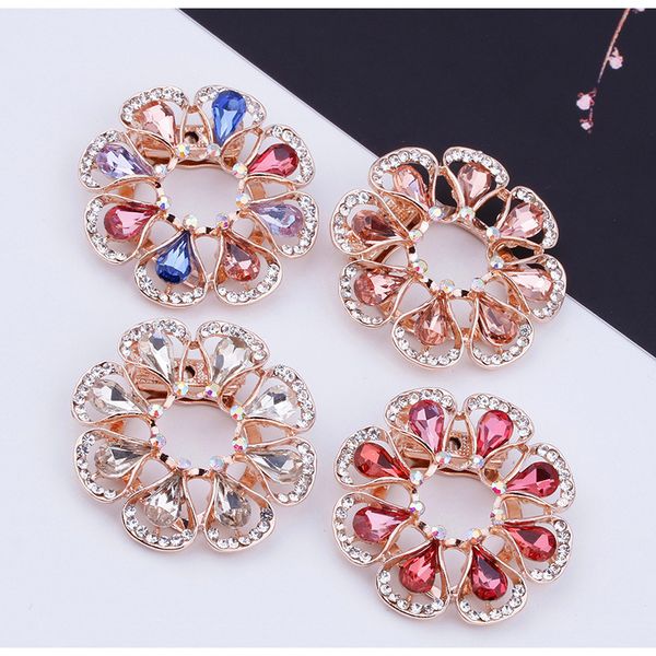 

selling woman brooch rice bead brooch for gift charm brass brooch fashion jewelry supply, Gray