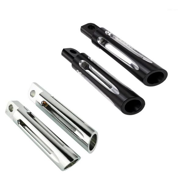 

motorcycle black/chrome front male mount footrest foot pegs for touring road king street electra glide sportster dyna1