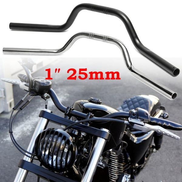

1" 25mm motorcycle cafe racer handlebar drag bar aluminum handle bar for sportster 883 1200