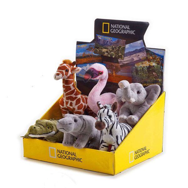 

plush simulation six dolls animal