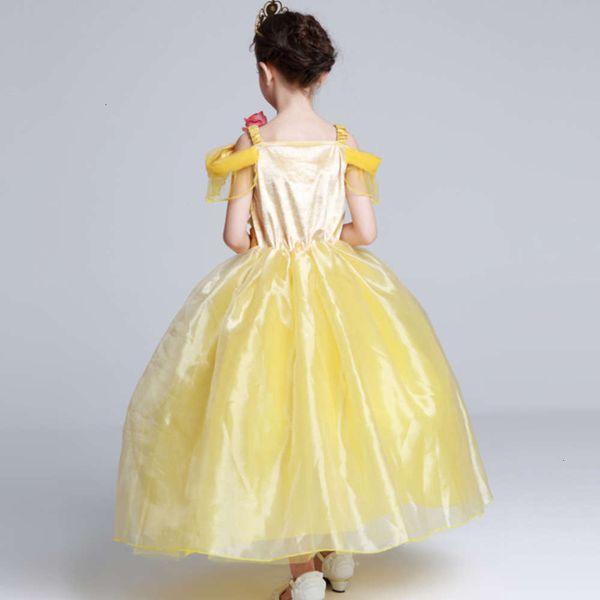 

summer princs beau and beast yellow girl belle drs crd4mbknu3d1, Red;yellow