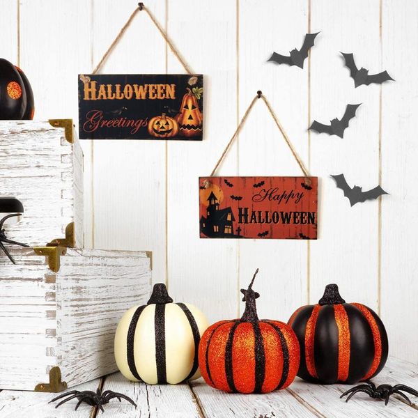 

хэллоуин висячие знаки trick or treat череп ведьмы horror party supplies хэллоуин украшения для дома хэллоуин декор двери jlllze