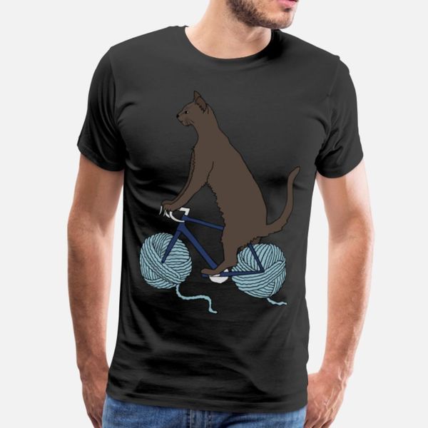 

cat riding bike with yarn ball wheels designers graphic t shirt cute anime plus size tracksuit hoodie sweatshirt
