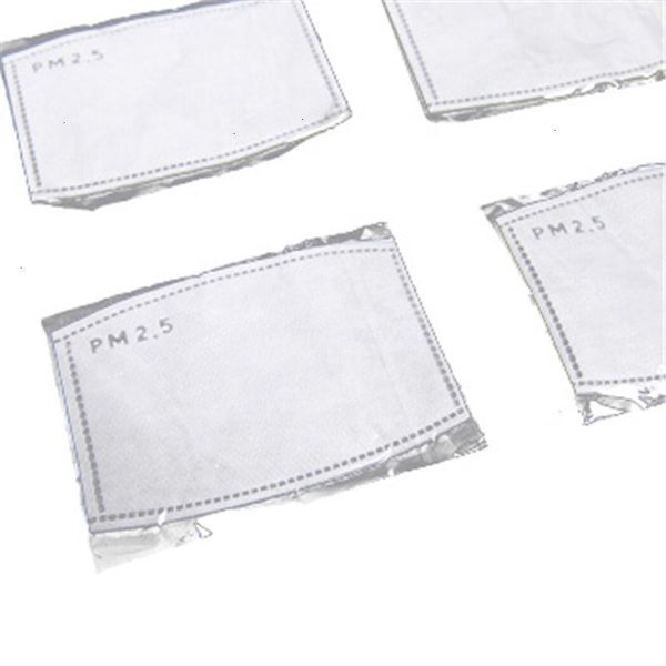 

3 ship mouth layers dustproof face dhl gasket anti dust breathing safety pm2.5 activate carbon filter for mask inner replacement mat