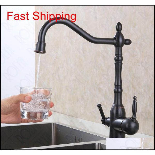 

vouruna antique black 3 way water filter tap purified tri flow clean kitchen faucet s qylebl yh_pack