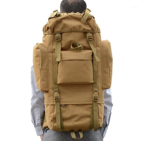 

outdoor bags large-volume camouflage multi-functional backpack waterproof travel 65l tactical backpack1