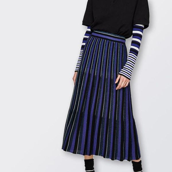 

new women's fashion skirts elegant sequins stylish multi-colors wire midi fashion vintage skirts1, Black