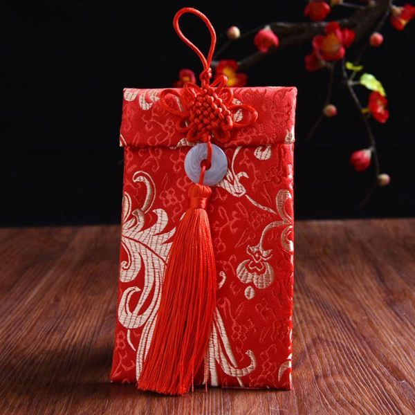 

2pcs decorative money bag delicate money pouch red envelopes wedding money pocket for wedding party festival new year bbyxgg lg2010