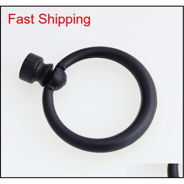

65mm shaky drop ring knobs black drawer knob pull handles black kitchen cabinet dresser cupboard furniture ha qylsur toys2010