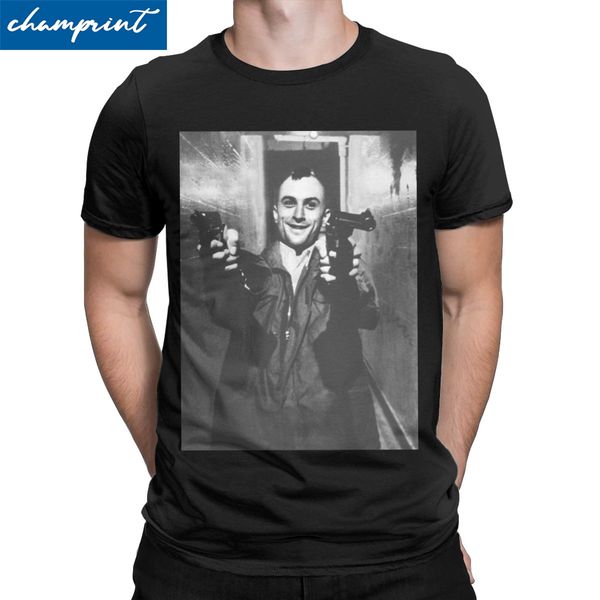 

travis bickle taxi driver robert de niro movie creative short sleeve round collar summer clothing sport hooded sweatshirt hoodie men t shirt
