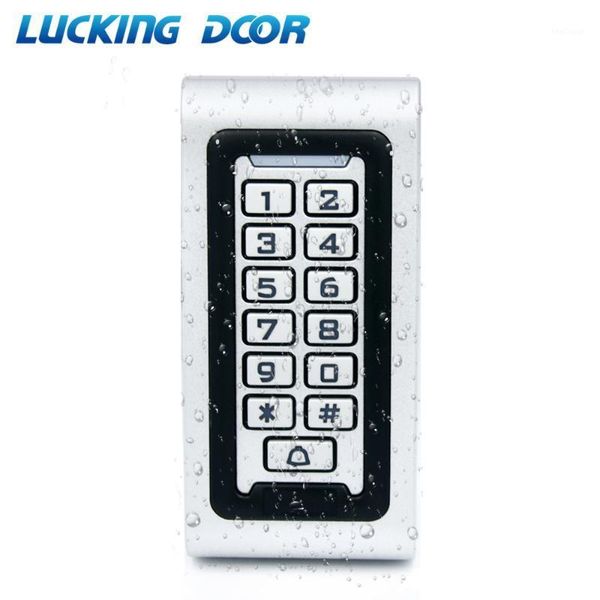 

fingerprint access control ip67 waterproof backlight rfid door reader keypad 1000 users bell 125khz em card opener1