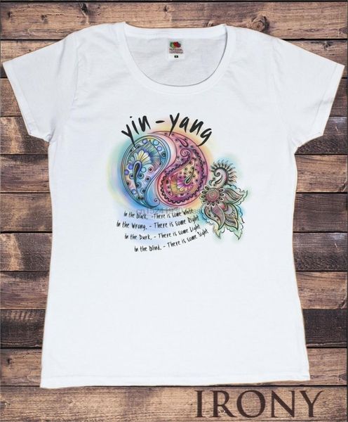 

womens t-shirt ing yang chinese symbol graphic yin yang ethnic print ts1621 sport hooded sweatshirt hoodie