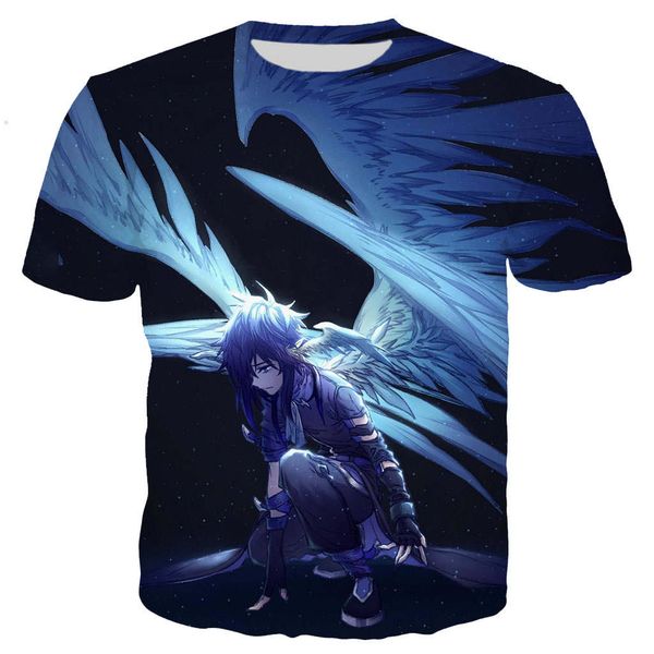 

new cool anime owari no seraph 3d print shirts hippie harajuku oversized men clothing
