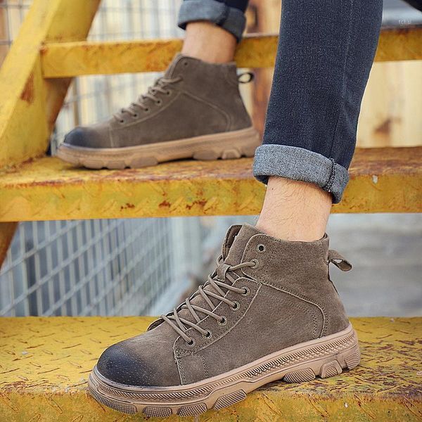 

boots classic winter men male ankle italy handmade man high outdoor non-slip moccasins comfortable flats1, Black