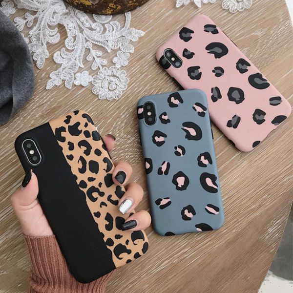 

leopard print case for vip 11 pro max xr xs max 8 7 6 s plus, luxury soft case for vip 11 pro