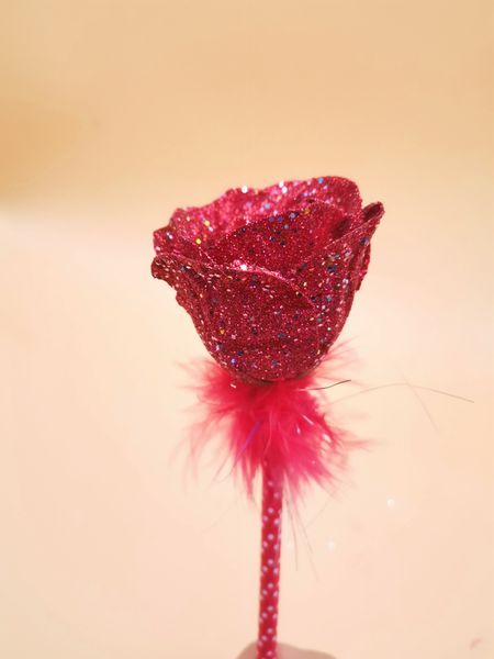 

creative writing gift pink rose ballpoint pen valentine day gift fashion school office stationery
