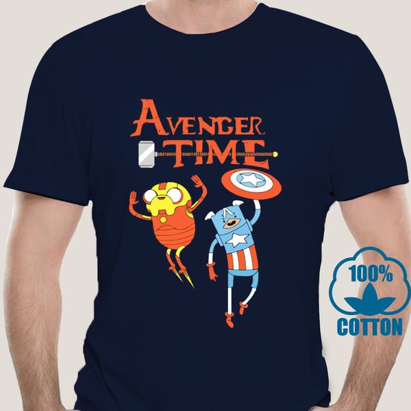 

0043a adventure avenger time finn and jake funny civil war back to the future brand new casual sweatshirt male sweatshirt hoodie t shirt