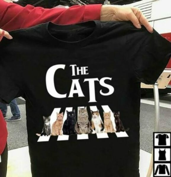 

the cats men walk in the road cotton hoodie designers t shirts sweatshirt
