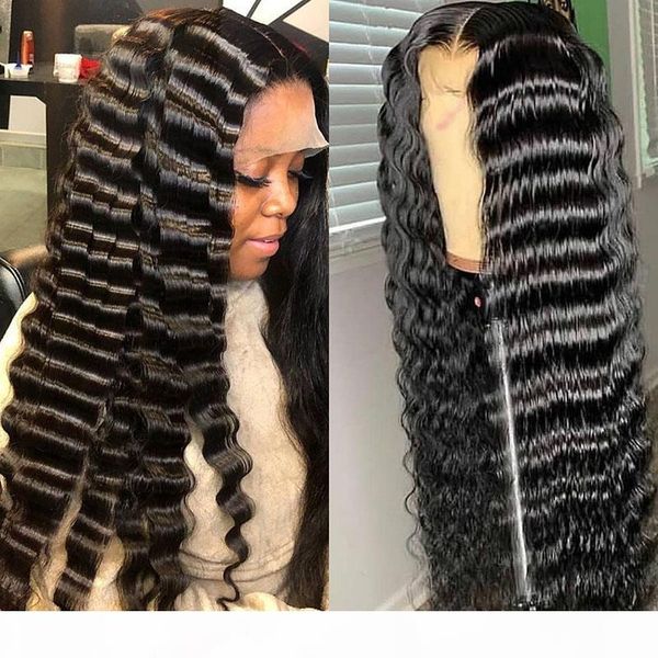 

loose wave full lace malaysian hair wigs pre plucked hairline medium size cap swiss medium brown color lace frontal wig for black women, Black;brown