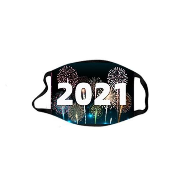 

factory print happy new masks year face chrismas washable reuseable breathable mouth cover outdoor dustproof cotto 2alyt7