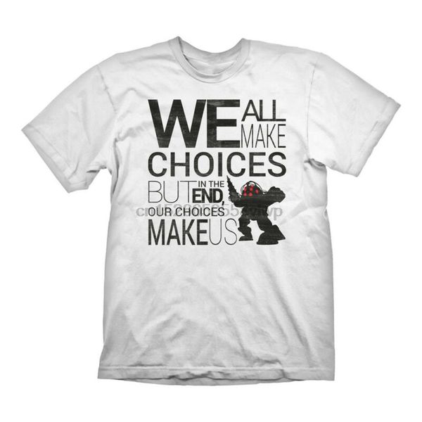 

bioshock men's quote vintage t-shirt extra large white (ge1827xl) 4260144323595 sport hooded sweatshirt hoodie