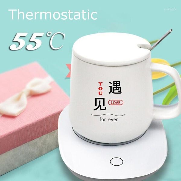 

electric coffee warmer home office use thermostatic heating pad milk warmer1
