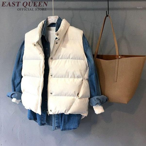 

vest for women female auumn winter fashion 2020 waistcoat women ladies warm vest female sleeveless jacket kk13501, Black;white