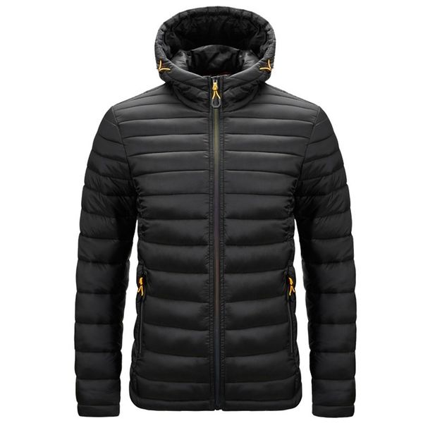 

men's winter warm outdoor down jacket fashion n00f43d5, Black
