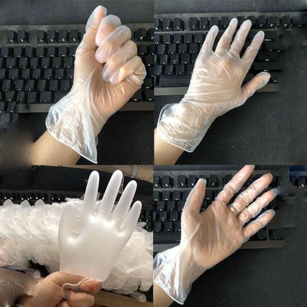 

cleaning factoryxfepdisposable factory supplies household transparent new pvc catering protective gloves t
