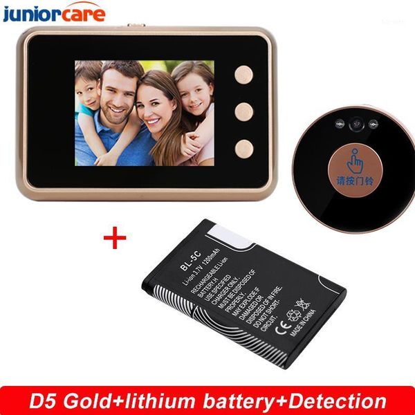 

video peephole digital home camera smart peephole visible doorbell viewer video night version anti-theft surveillance door bell1