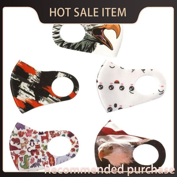

anti mask fashion masks anti masks mask washable fog mouth dust face abimal halloween print eagle black fashio facemask mouth face vidkq