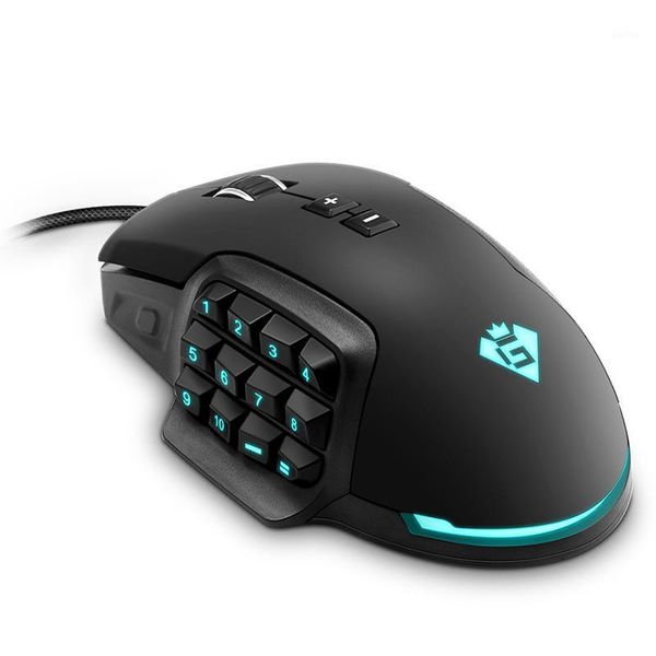 

mice usb rgb wired gaming mouse 24000 dpi 16 buttons programmable game backlight ergonomic for lappc computer1