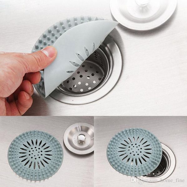 

water tank drain filter plug sink drain filter net bathroom floor drain net silicone cup cover bathroom kitchen hair strainer