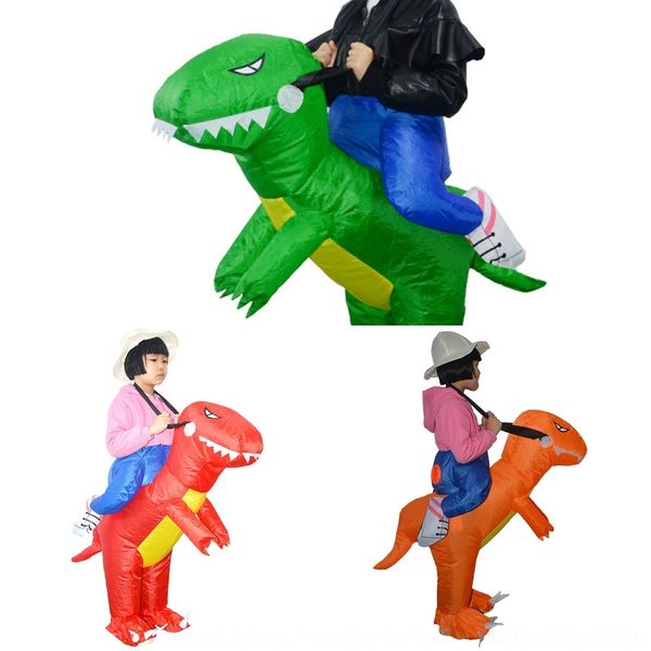

ybshk halloween funny children's clothing dinosaur three-dimensional inflatable can ride funny and dinosaur riding inflatable clothing
