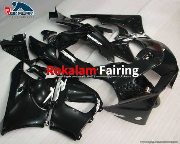 Parlak Siyah Küfür Honda 1999 1998 CBR900RR CBR 900 RR 919 CBR919 98 99 Sportbike Plastik Motosiklet Yüzerleri Set