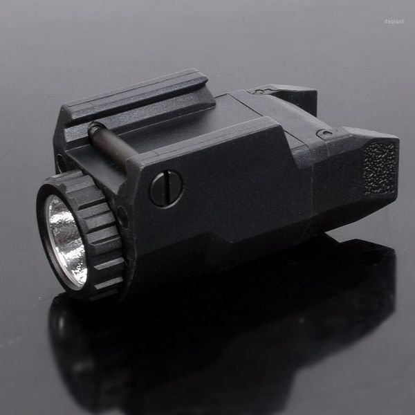 

compact apl tactical pistol light constant/momentary/strobe led white light for rails1