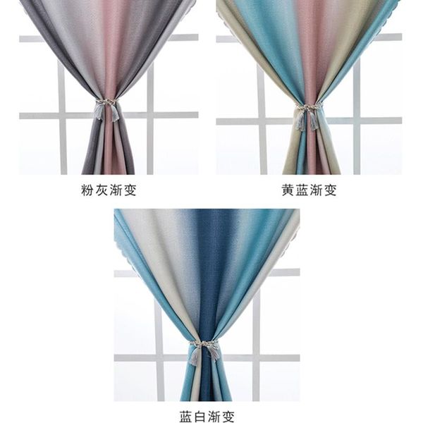 

curtain & drapes [ready stock] gy3056 gyrohome 1pc strip blackout window linen livingroom dec
