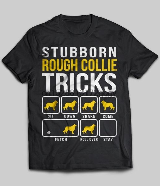 

brand stubborn rough collie tricks 2019 summer men short sleeve t-shirt sport hooded sweatshirt hoodie
