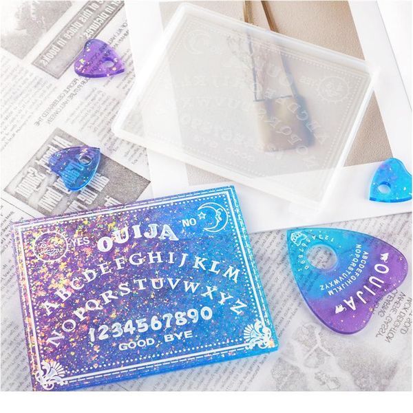 

divination board psychic board resin mold for diy crystal epoxy swing table and listi bbyavx, Black