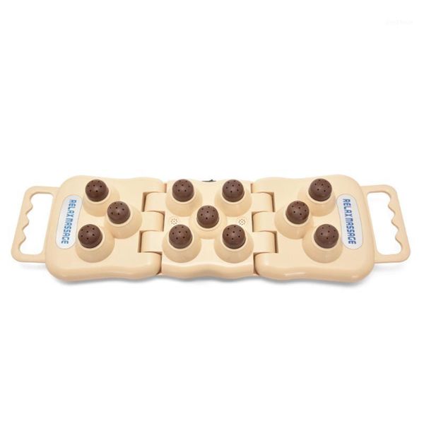 

integrated fitness equip electric natural tourmaline massager jade germanium stone neck back body massage mat far infrared heat pillow pain