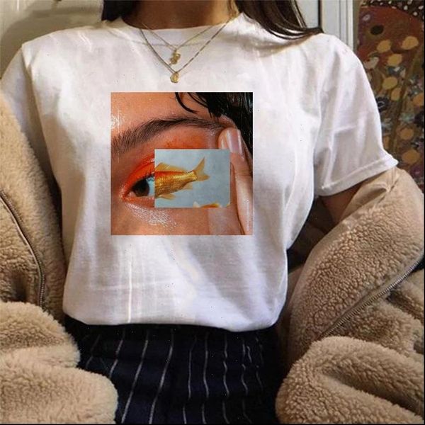 

kuakuayu hjn many tshirt women tumblr grunge tee print quotes graphic t shirt harajuku street wear cool outfit, White