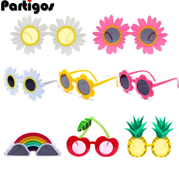 

tropical glasses funny fancy sunglasses, dress favors fun summer birthday party p booth props supplies