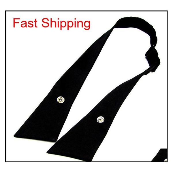 

crossover bowties 25 colors solid color cross bow tie for boy girl neckties christmas g qyljgz beauty888, Black;gray