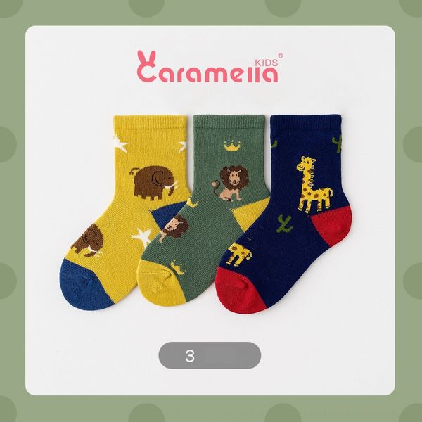 

gmfa8 caramella winter kids 3 pairs cartoon children's cute boys cotton children's socks new sockscotton socks sockssocks kids mhe, Black