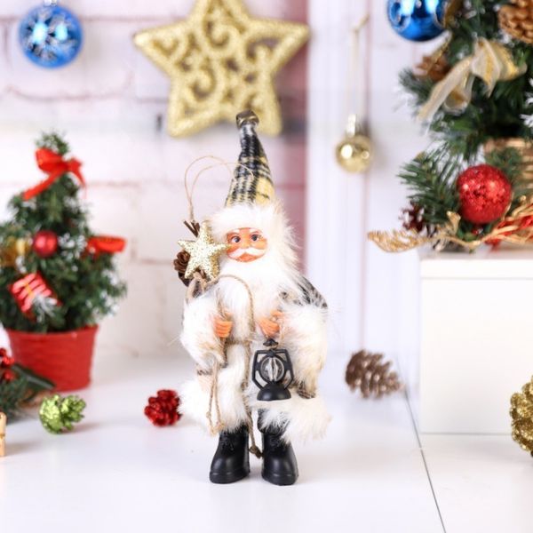 

керосин с клауса плюшевые newfigure санта рождество лампы постоянного home decor украшения праздничные украшения
