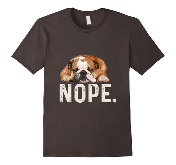 

emen t shirt summer fashion hip hop short sleeve t shirt nope lazy bulldog dog lover gift printing shirt sport hooded sweatshirt hoodie