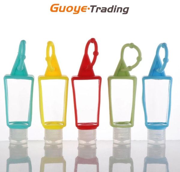 

hand sanitizer bottle shampoo body wash toner bottles silicone sleeve hook bottle mini portable hand washing gel bottle spot t-shaped